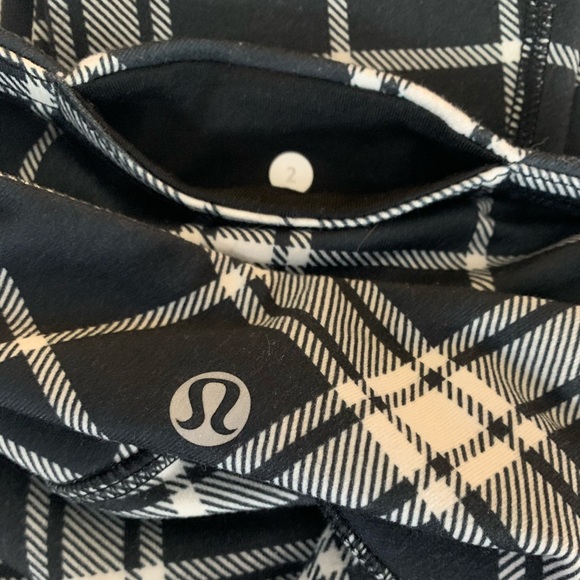 Lululemon Wunder Under Pant Varsity Plaid - Picture 5 of 7